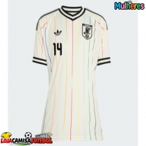 Camisa de Futebol Japão Junya Ito #14 Equipamento Secundário Mulheres Mundo 2026 Manga Curta